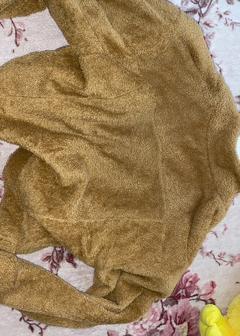 Düğmeli Kahverengi Kadın Midi Ceket - Görsel 2