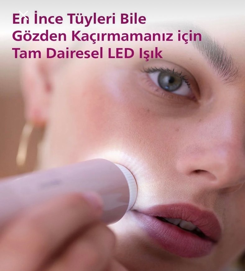 Philips Pembe Yüz Tüy Alma Cihazı - Görsel 2