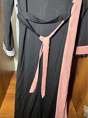 m Beden pembe Renk Abaya elbise