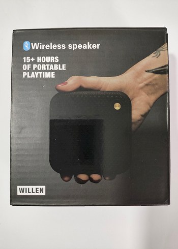 Kablosuz Siyah Bluetooth Hoparlör