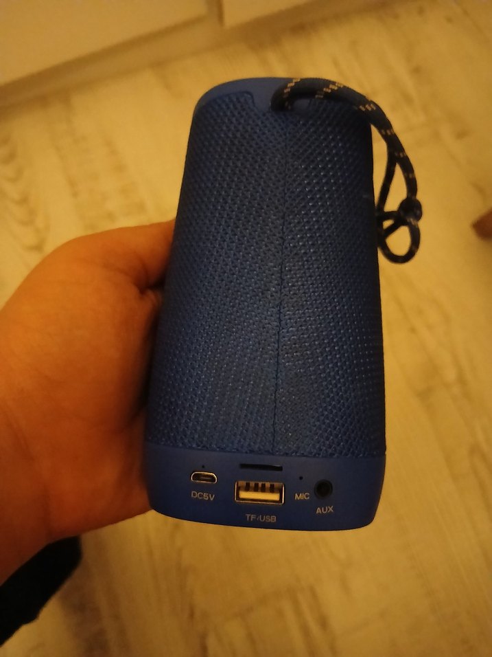 Koyu Mavi Bluetooth Hoparlör ST - Görsel 2