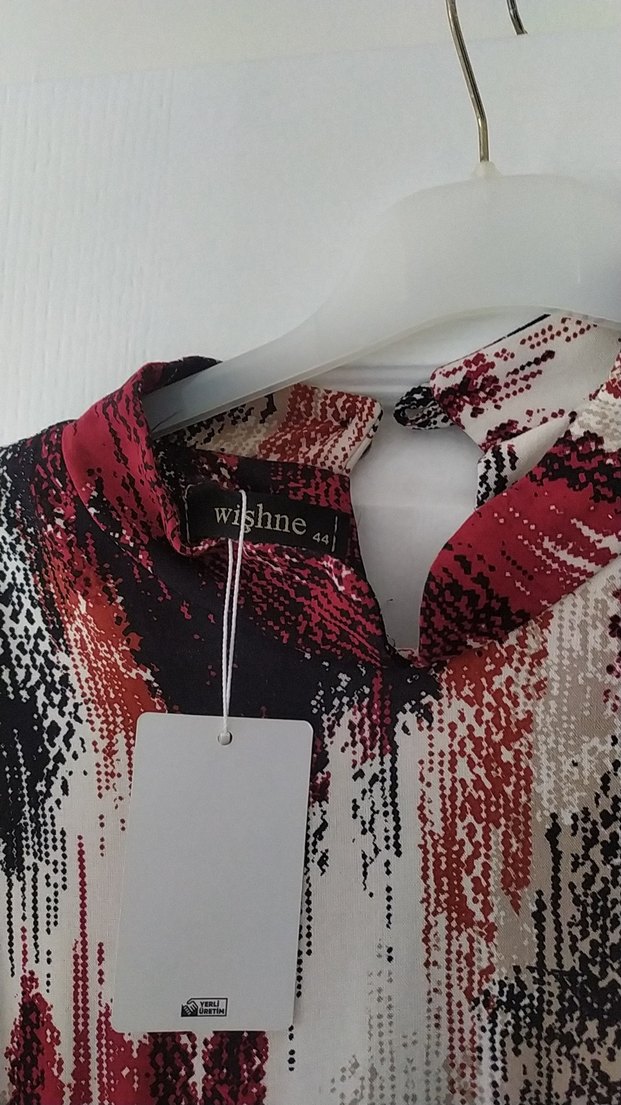 Kadın Çok Renkli Uzun Elbise - Görsel 3