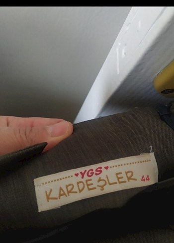 44 Beden Kemerli Uzun Etek jile salopet elbise