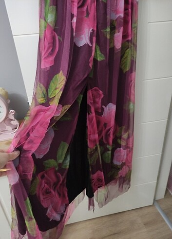 xxl Beden bordo Renk Kadın elbise