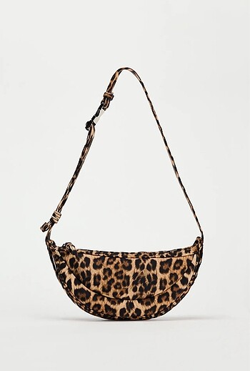 Zara Leopar Çapraz Çanta