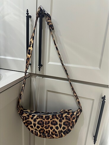 Zara Zara Leopar Çapraz Çanta
