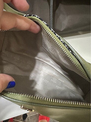 Beden haki Renk Pierre Cardin Çapraz Çanta