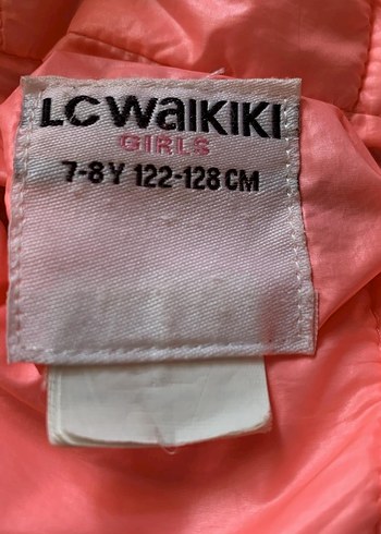 Kız Çocuk Pembe Kapitone Fermuarlı Çift Taraflı Mont - Görsel 5