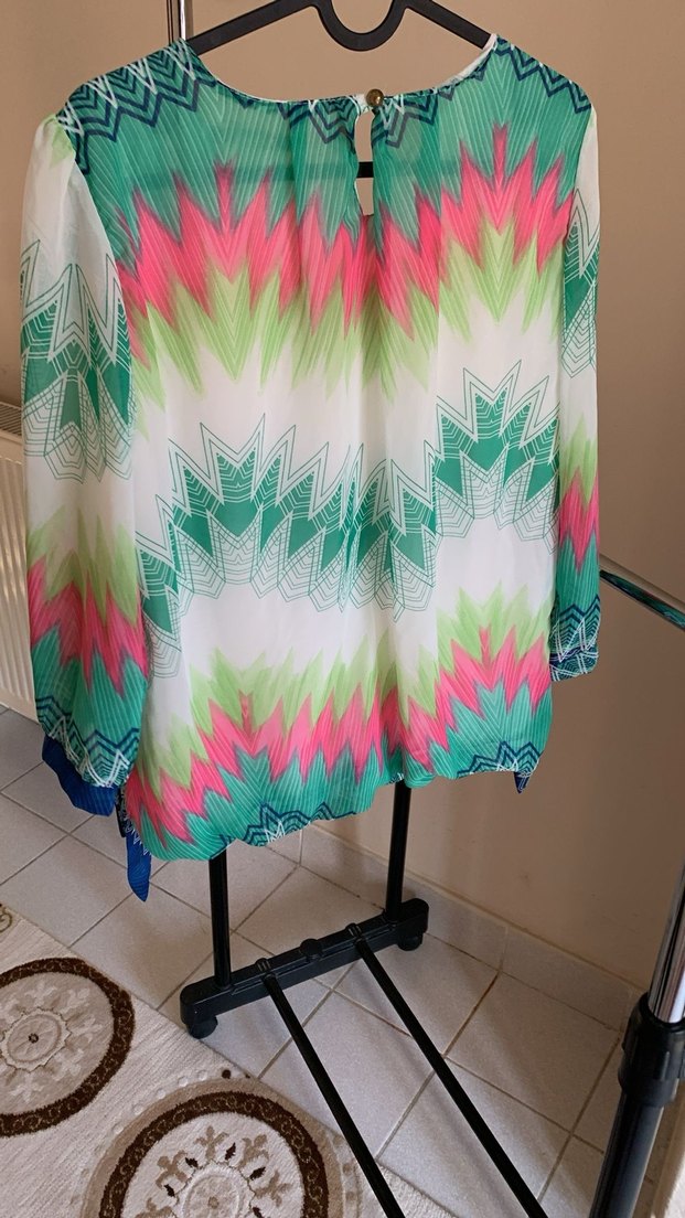 Uzun Kollu, Bağlamalı Bluz - Görsel 2