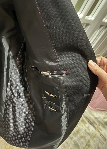 Erkek Siyah Düğmeli Blazer Ceket - Görsel 7