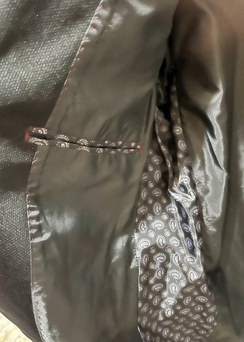 Erkek Siyah Düğmeli Blazer Ceket - Görsel 6