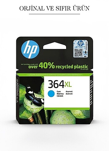 HP 364Xl Kartuş Mavi CB323EE
