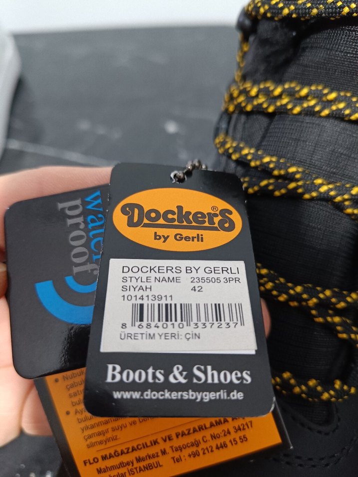 Dockers Siyah Erkek Outdoor Bot - Görsel 4