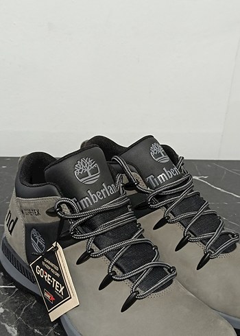Gri Zincir Detaylı Timberland Outdoor Ayakkabı