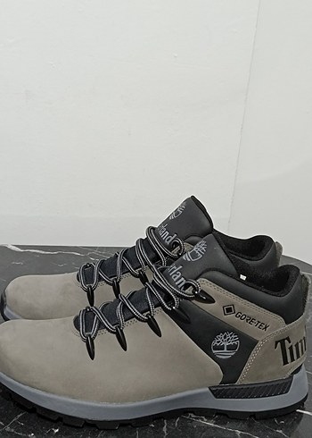 43 Beden gri Renk Gri Zincir Detaylı Timberland Outdoor Ayakkabı