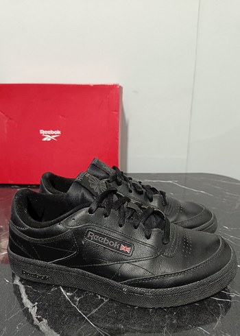42 Beden Reebok Siyah Hakiki deri ayakkabı
