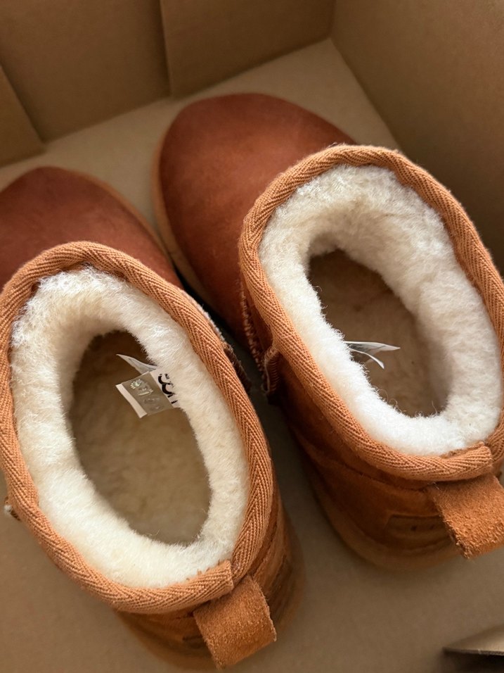 UGG ultra mini bot taba renk — görsel 4/9