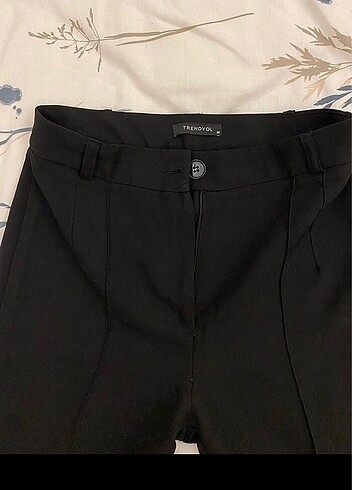 Zara Siyah kumaş pantolon