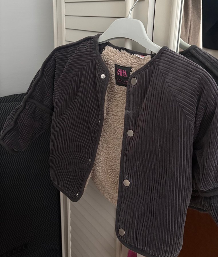 Gri Erkek Çocuk Kürklü Street Wear Ceket - Görsel 2