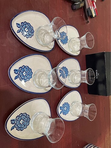 Karaca 6 kişilik çay takımı