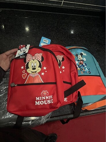Minnie Mouse Ana Okulu Çantası