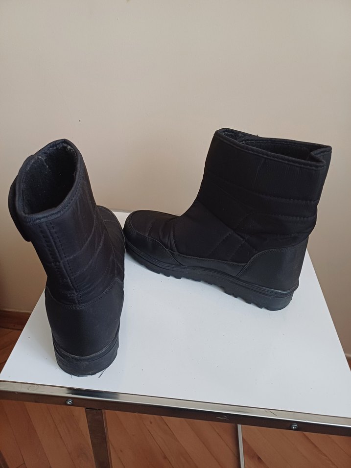 bayanSiyah kış botu - Görsel 2