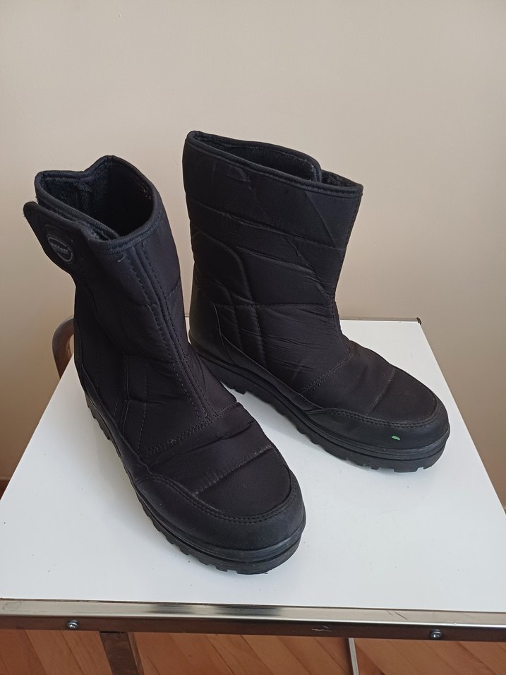 bayanSiyah kış botu - Görsel 4