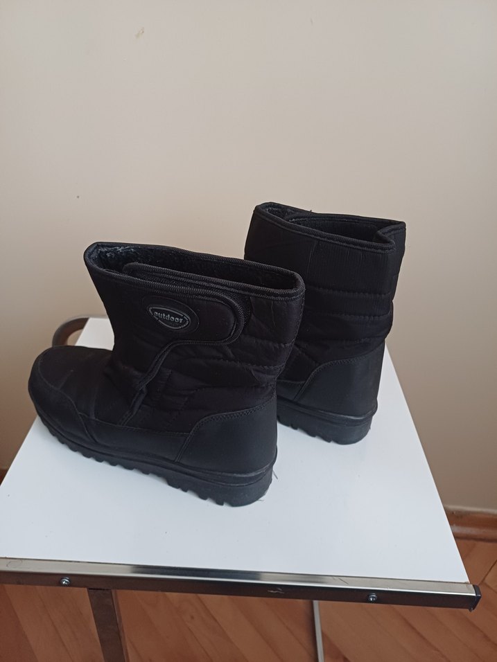 bayanSiyah kış botu - Görsel 3