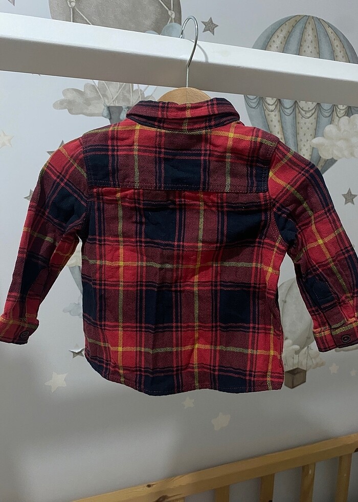 Erkek bebek uzun kollu gömlek - Görsel 4