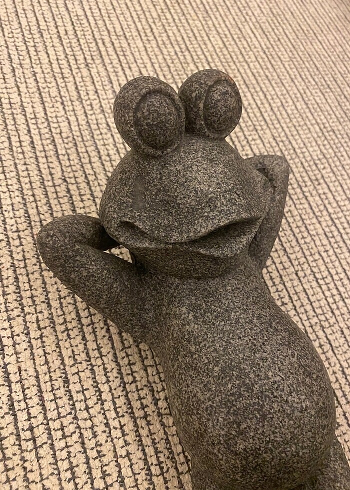 Paşabahçe Dekoratif Kurbağa Bahçe Süsü - Görsel 4