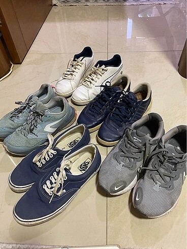 Adidas nike puma vans orjinal erkek ayakkabılar