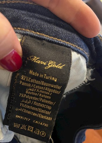 31 Beden lacivert Renk Lacivert Dar Kesim Midi Boy Kadın Kot Pantolon