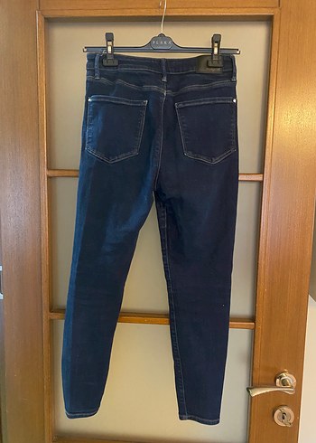 Mavi Jeans Lacivert Dar Kesim Midi Boy Kadın Kot Pantolon