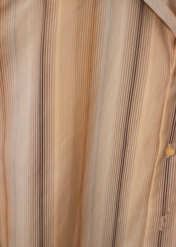 l Beden çeşitli Renk Çizgili Cotton bar Uzun Kollu Düğmeli Erkek Gömlek 41 beden