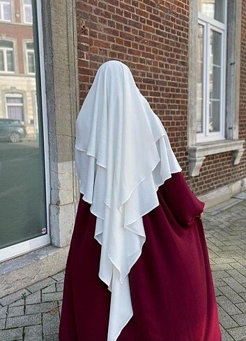 m Beden 3 katlı sufle khimar 