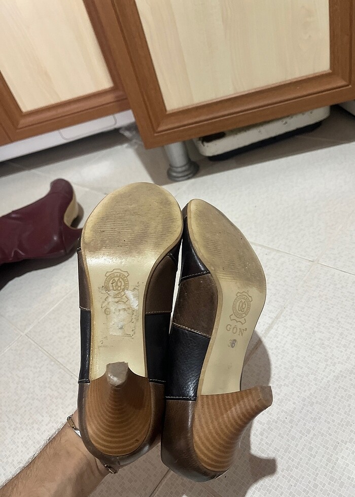 GÖN TOPUKLU AYAKKABI - Görsel 4