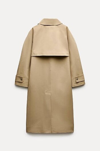 s Beden camel Renk Zara ZW collection trençkot
