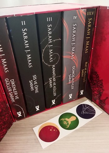  Beden dikenler ve güller sarayı serisi kutulu set