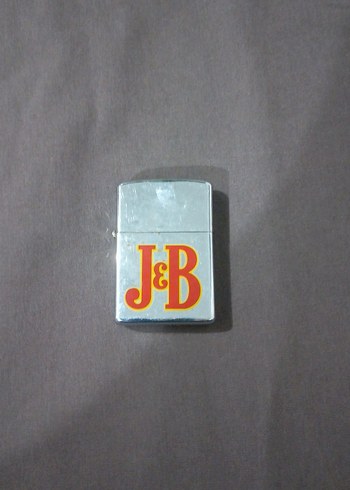 Beden Renk Gri Vintage J&B Erkek Zippo Çakmak