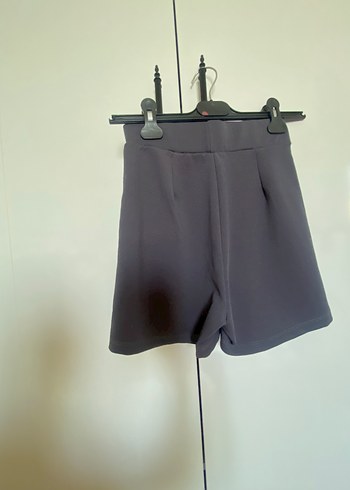 Gri Mini şortlu Kadın Etek - Görsel 2