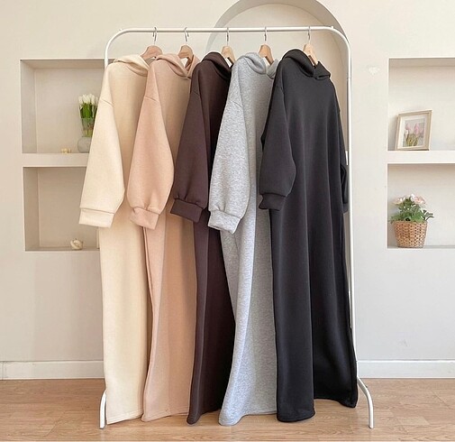 Siyah Sweat elbise