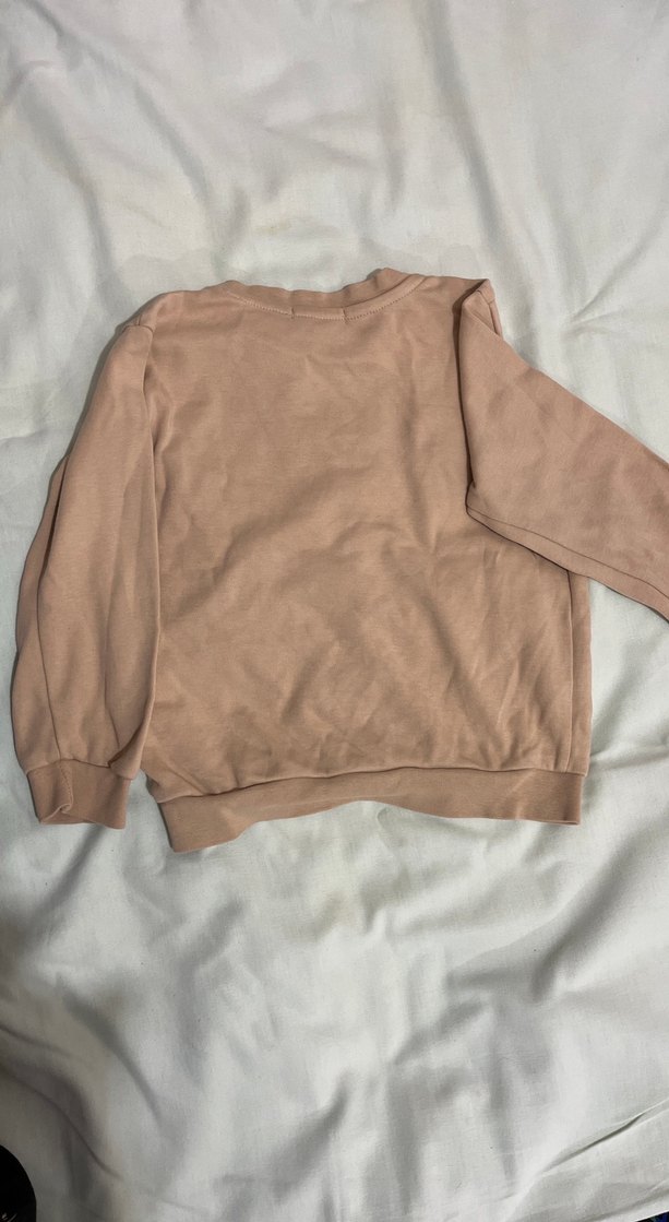 Kelebek Baskılı Bohem Kız Sweatshirt - Görsel 3