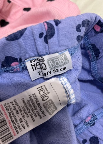 Kız Çocukları Pamuklu Baskılı Tayt ve Pijama - Görsel 4