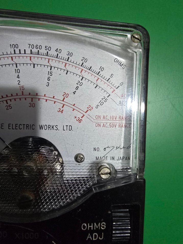 Analog Multimetre Ölçüm Cihazı Siyah - Görsel 5