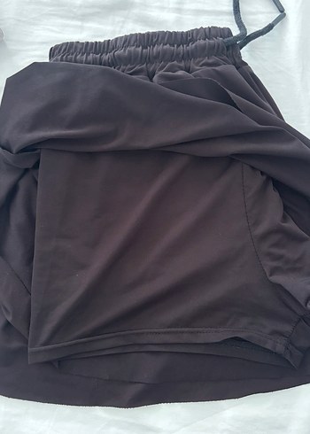 Lastikli spor şort etek - Görsel 3