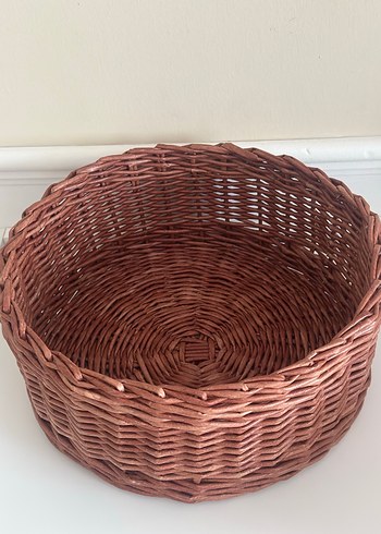 Hasır Yuvarlak Sepet - Görsel 2