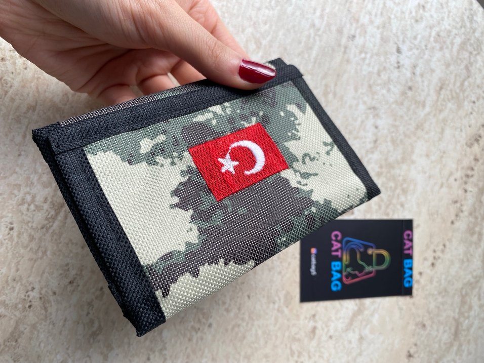 Kamuflaj Desenli Erkek Cüzdanı - Görsel 2