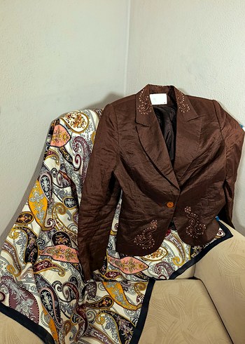 Vintage Blazer Ceket - Görsel 3