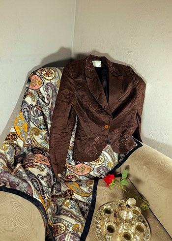 Vintage Blazer Ceket - Görsel 4