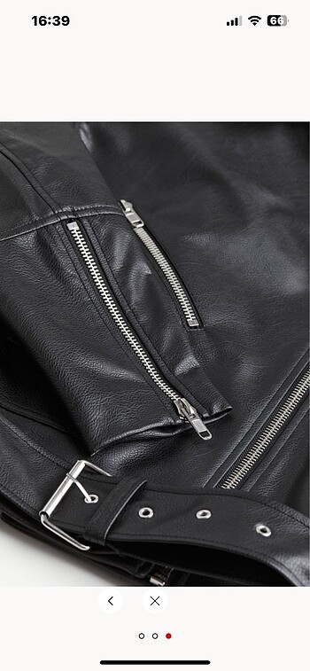 H&M H&M Oversize Deri Ceket